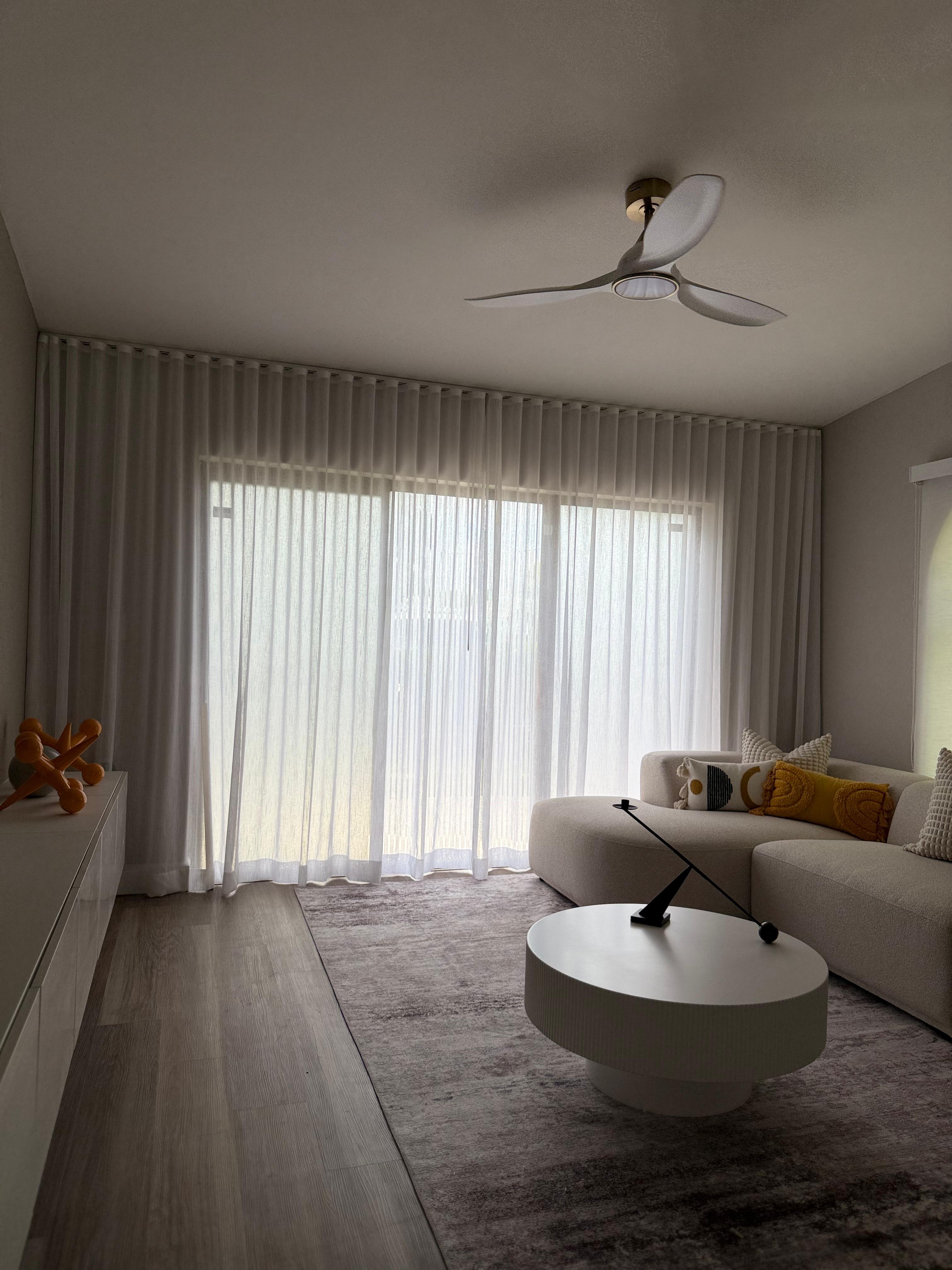Drapery installation — Riverview, Tampa Bay
