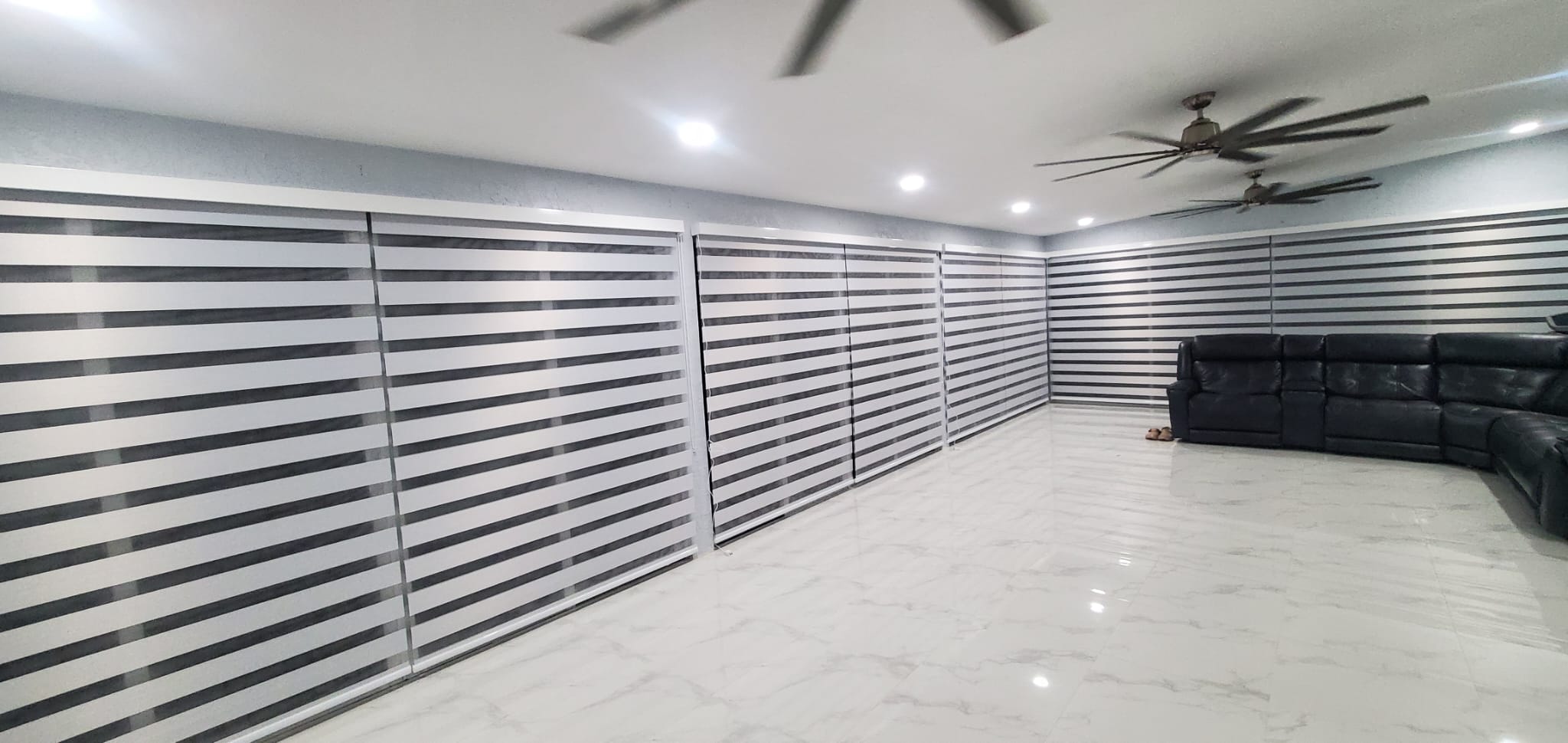 Zebra Blinds installation — , Tampa Bay