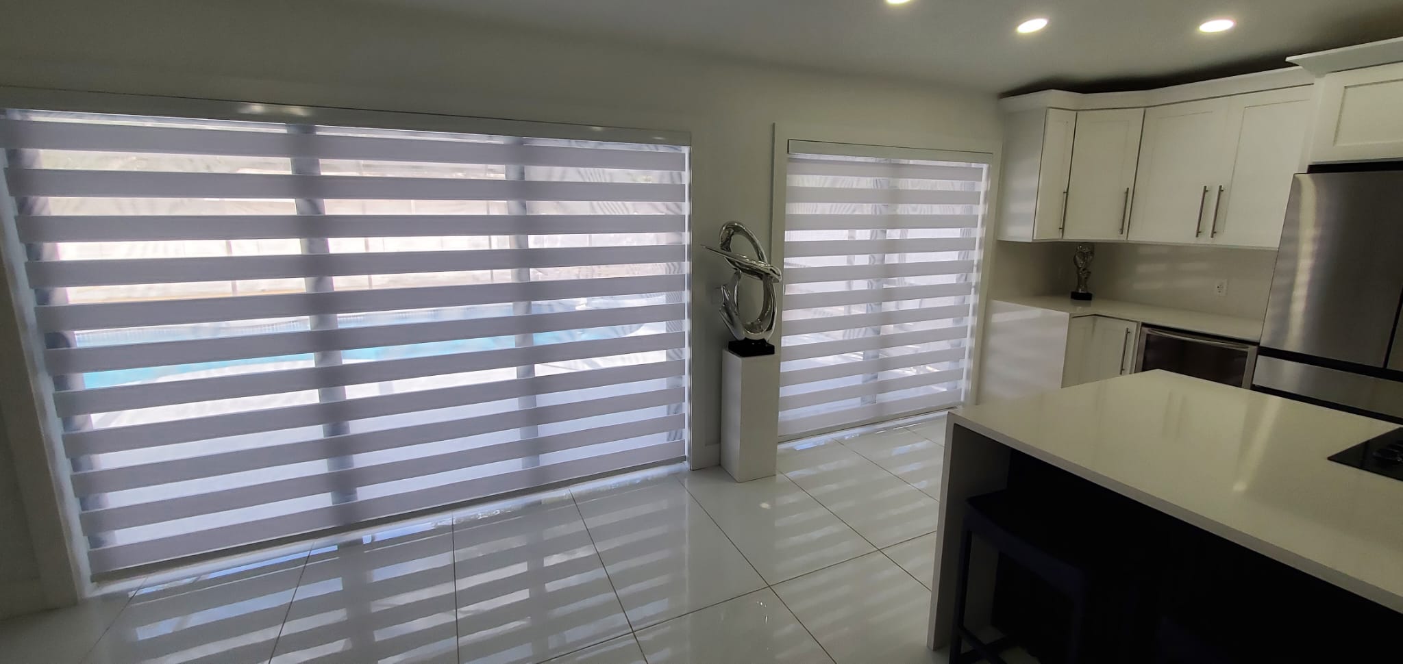 Zebra Blinds installation — , Tampa Bay