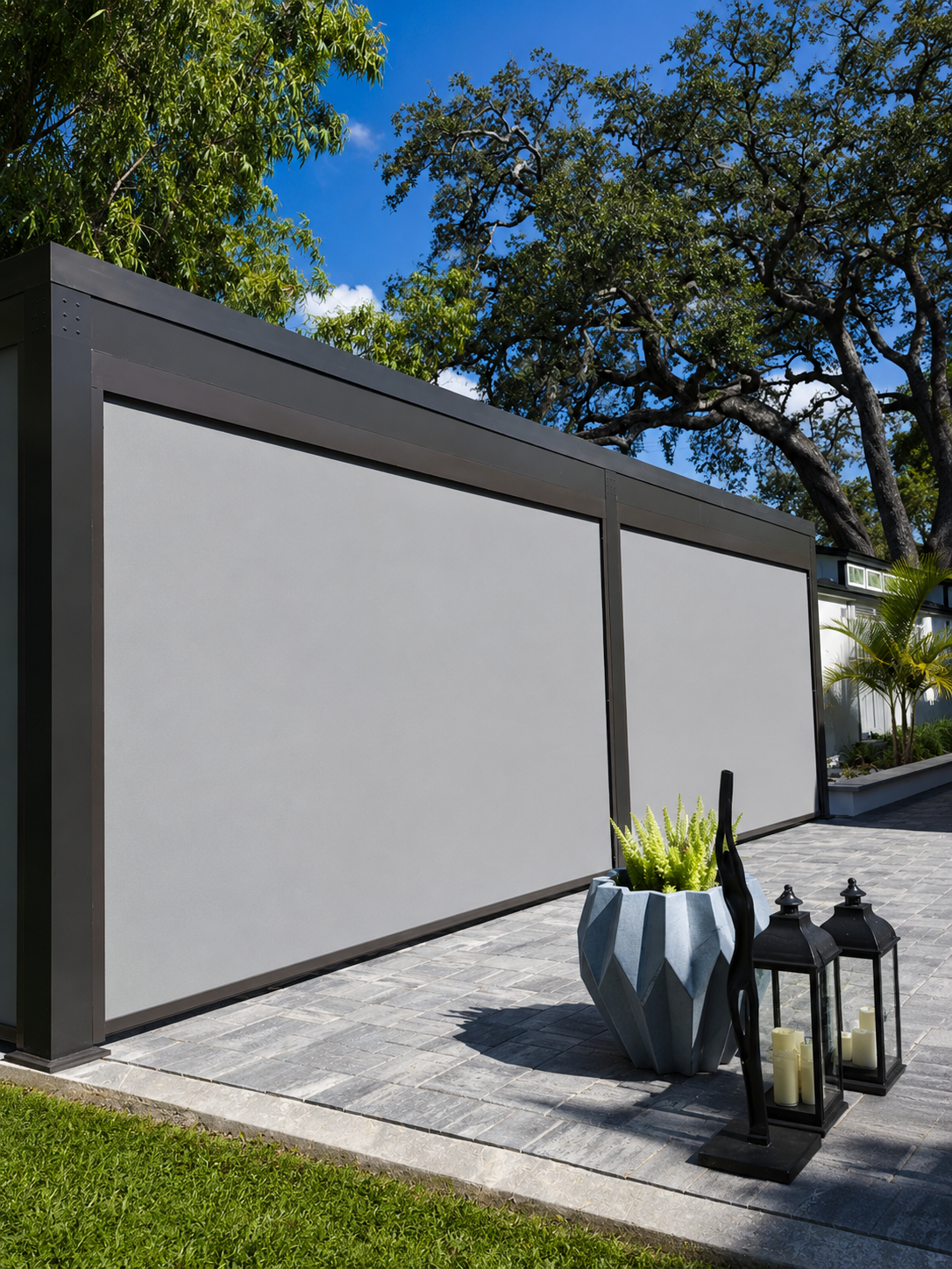 Zipper Screens — Tampa Bay installation